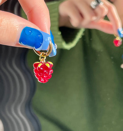 Boucles d’oreilles Raspberry fields